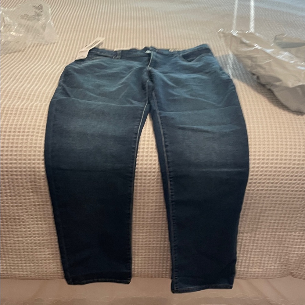 32 Degrees Men's Dark Blue Relaxed Jeans